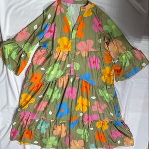 Floral Multicolor Dress